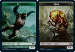 Ape // Germ Double-sided Token - Foil